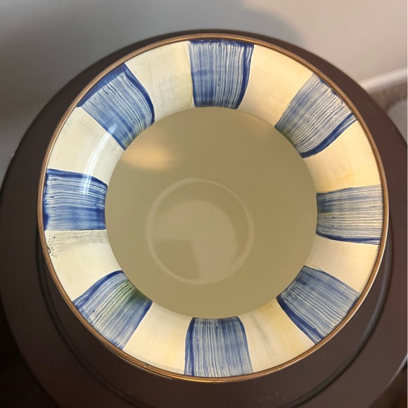 Mackenzie-Childs Royal Check Enamel Large Vase. NWT and in box from MC! - Picture 5 of 8